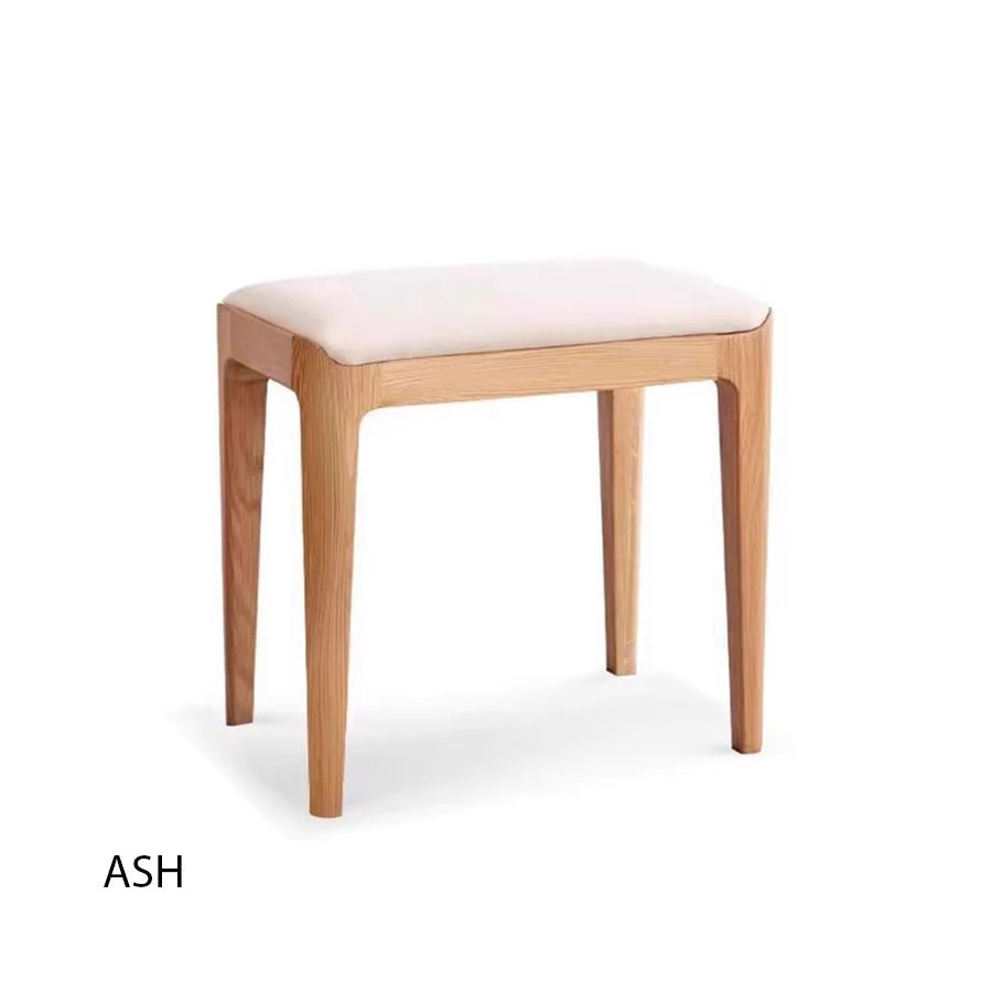 Kempen Natural Solid Hardwood Dressing Stool - Image 7