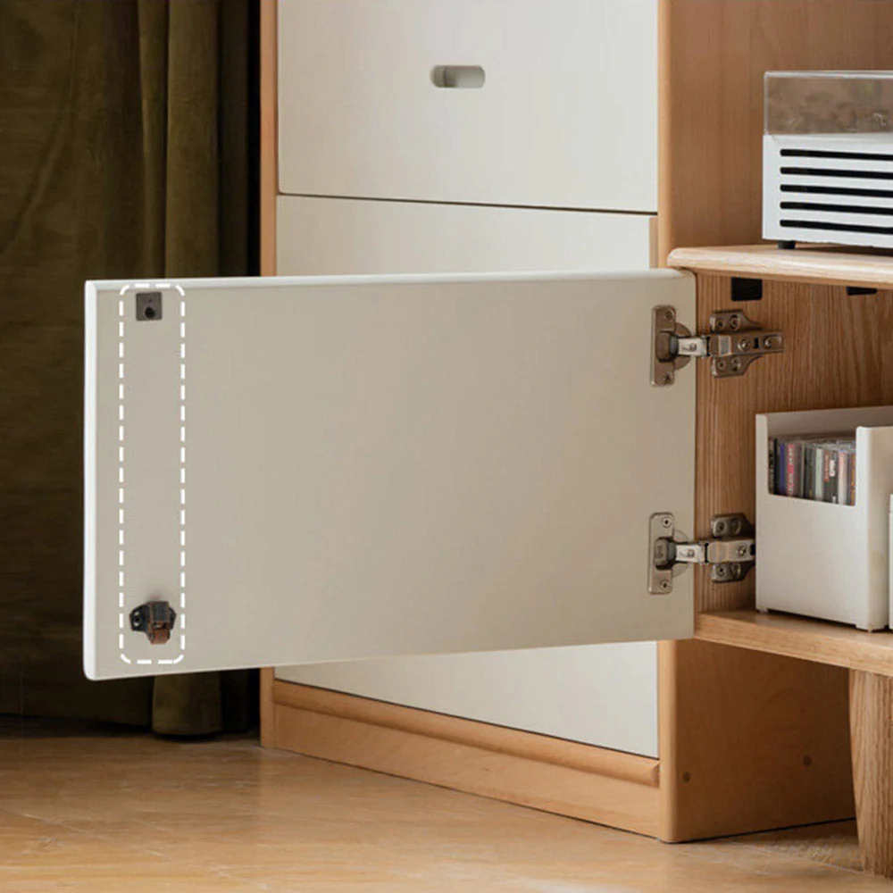 Korge Solid Oak Entertainment Unit - Image 7