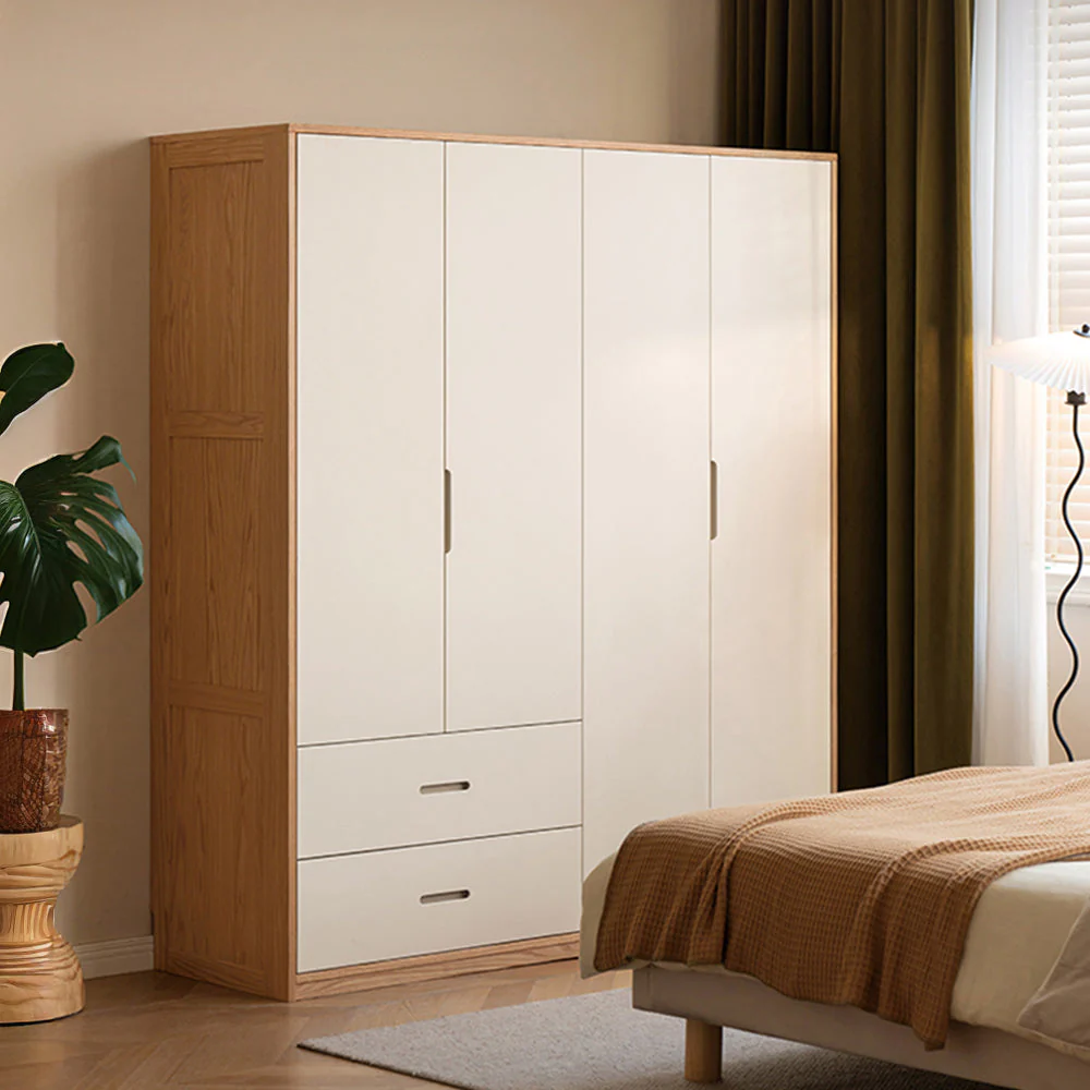 Korge Solid Oak Wardrobe - Image 2