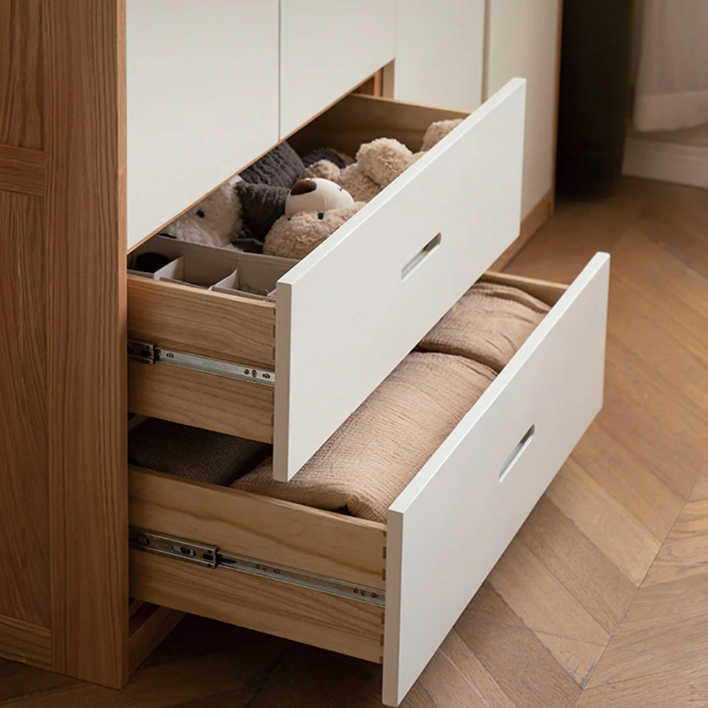 Korge Solid Oak Wardrobe - Image 5