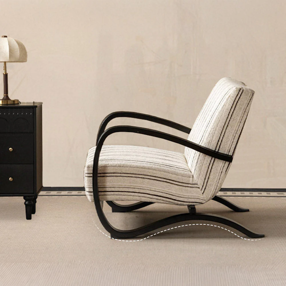 Laconi Fabric Leisure Armchair - Image 3
