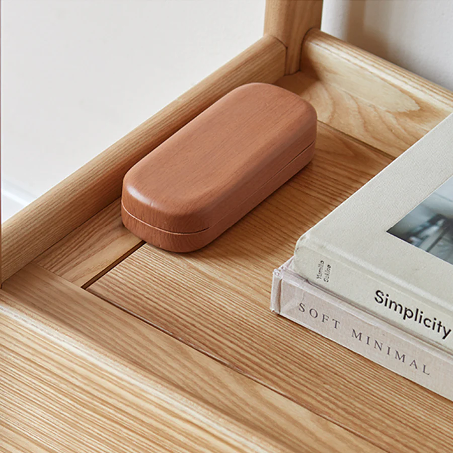 Lanester Natural Solid Ash Coat Rack - Image 7