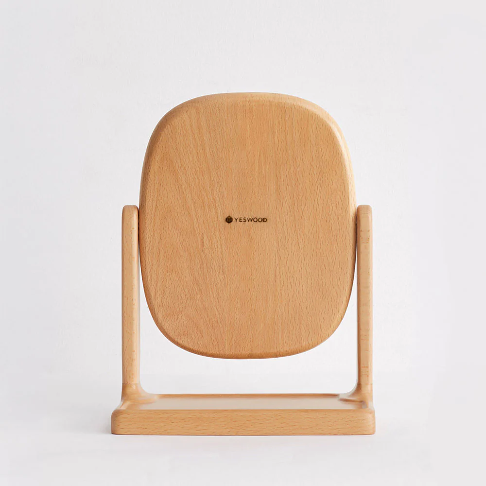 Lauco Solid Hardwood Small Table Mirror - Image 4