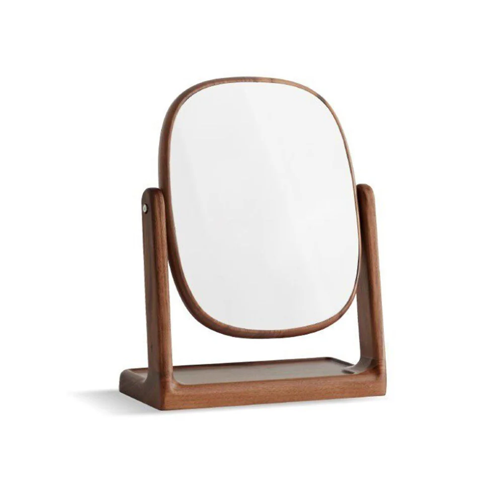Lauco Solid Hardwood Small Table Mirror - Image 6