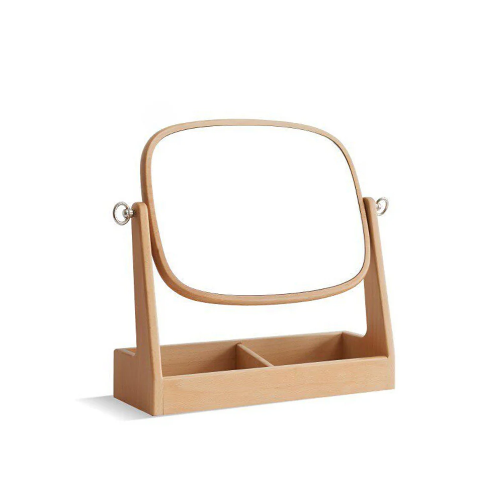 Lauco Solid Hardwood Wide Table Mirror - Image 7