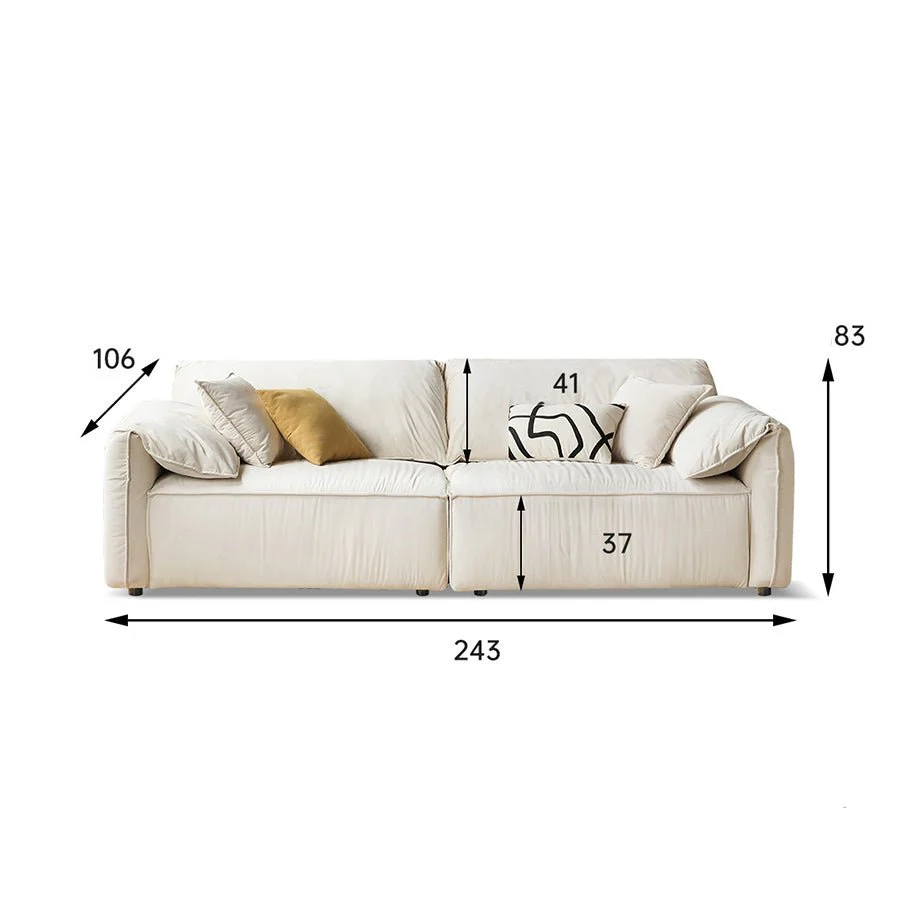 Launac Microsuede Sofa - Image 7