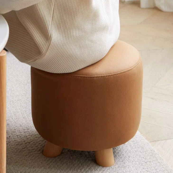 Lingbo Solid Beech Dressing Stool - Image 4