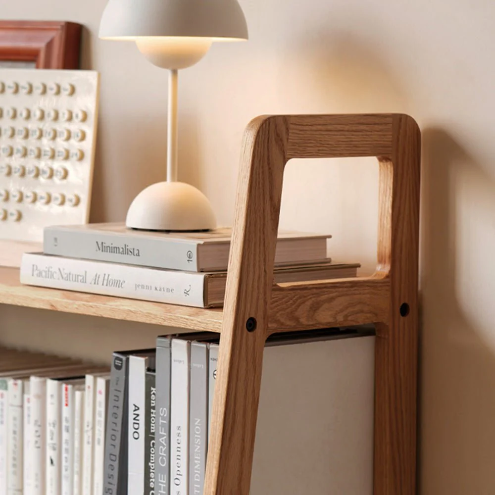 Loitz Natural Solid Oak Storage Shelf - Image 6