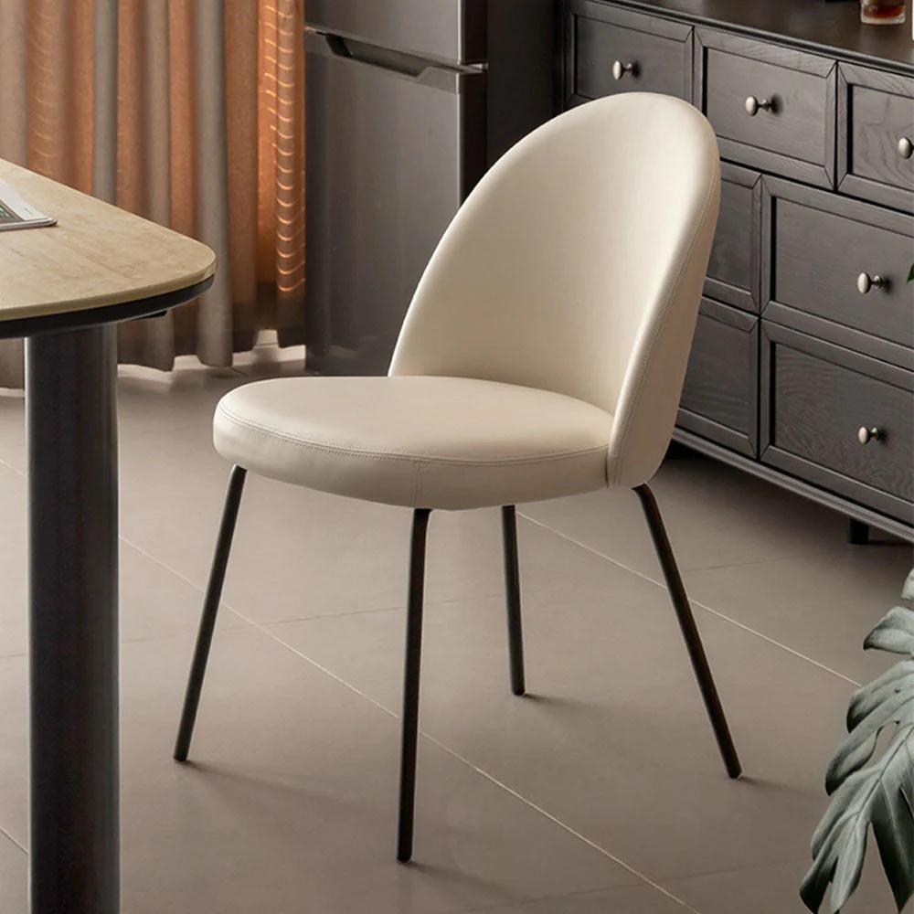 Loreto Faux Leather Dining Chair - Image 2