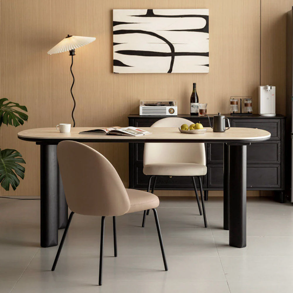 Loreto Faux Leather Dining Chair - Image 4