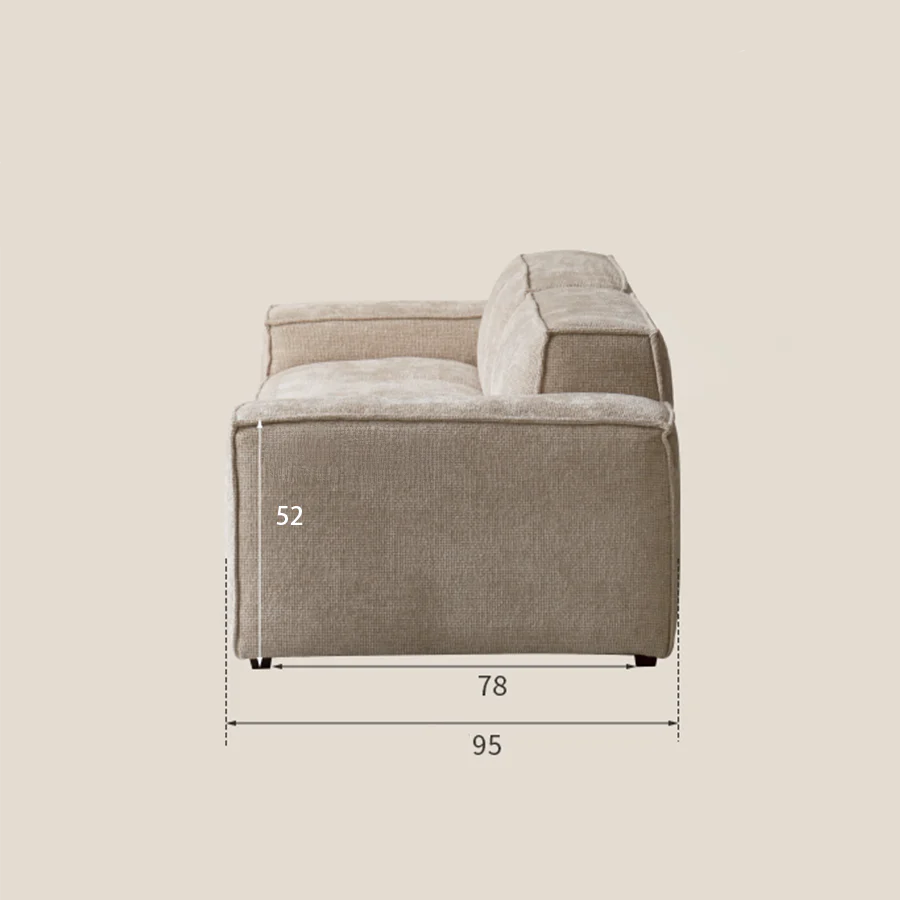 Loveren Chenille Sofa - Image 11