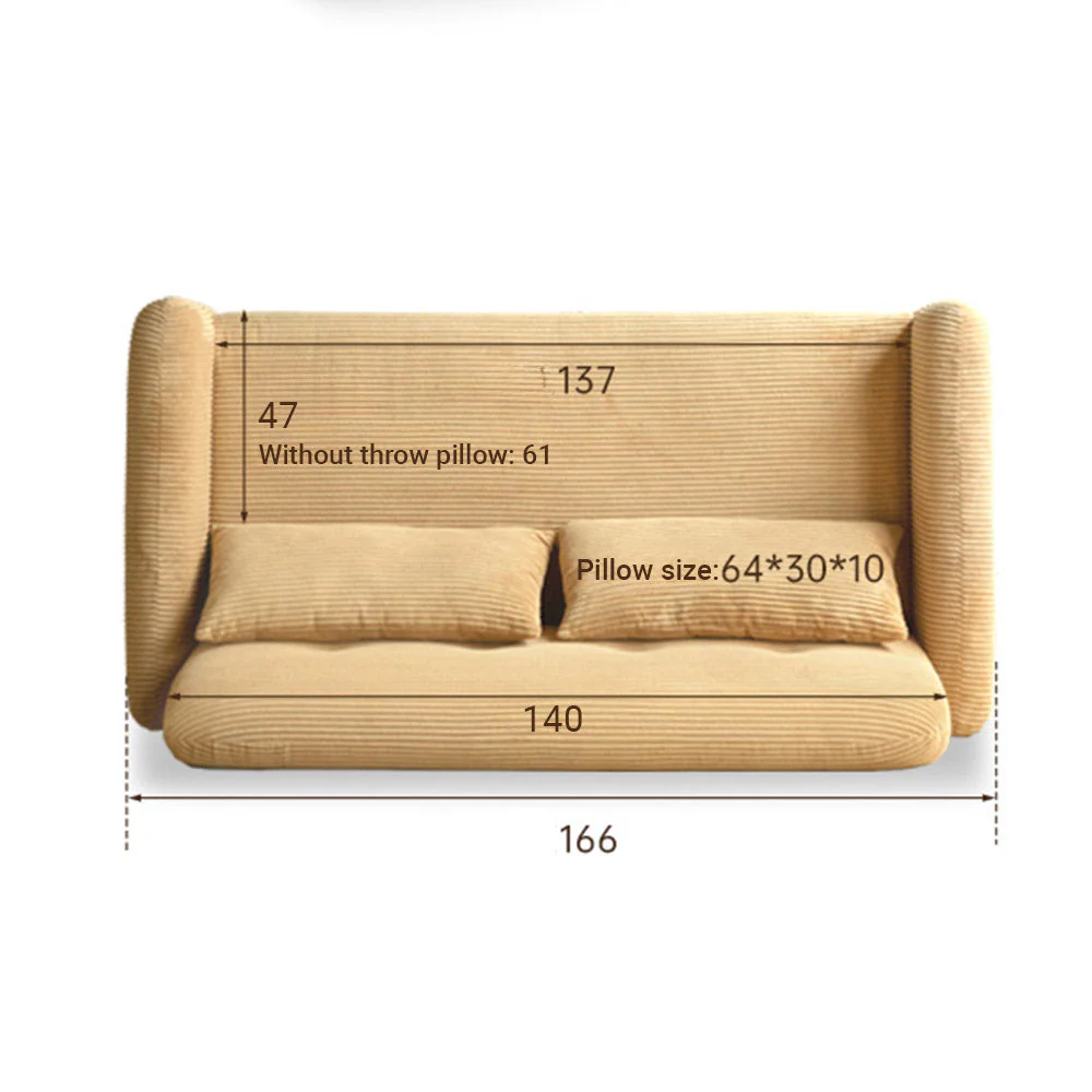 Lucca Corduroy Sofa Bed - Image 12