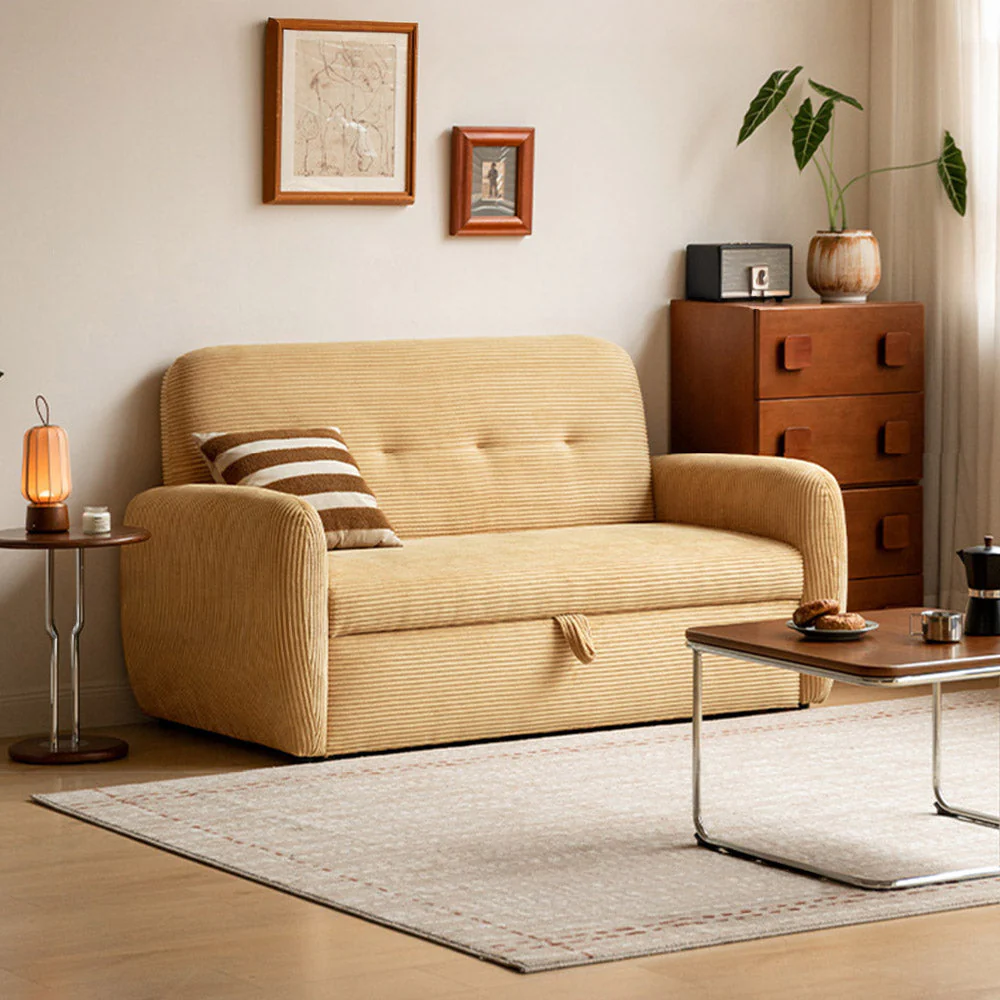 Lucca Corduroy Sofa Bed - Image 3