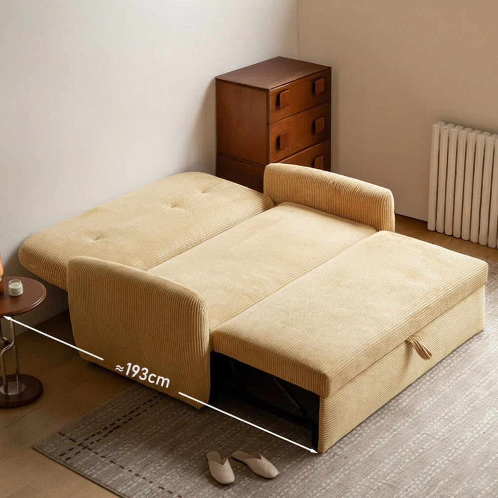 Lucca Corduroy Sofa Bed - Image 5