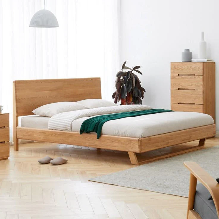 Manchester Natural Solid Oak Bed Frame - Image 2
