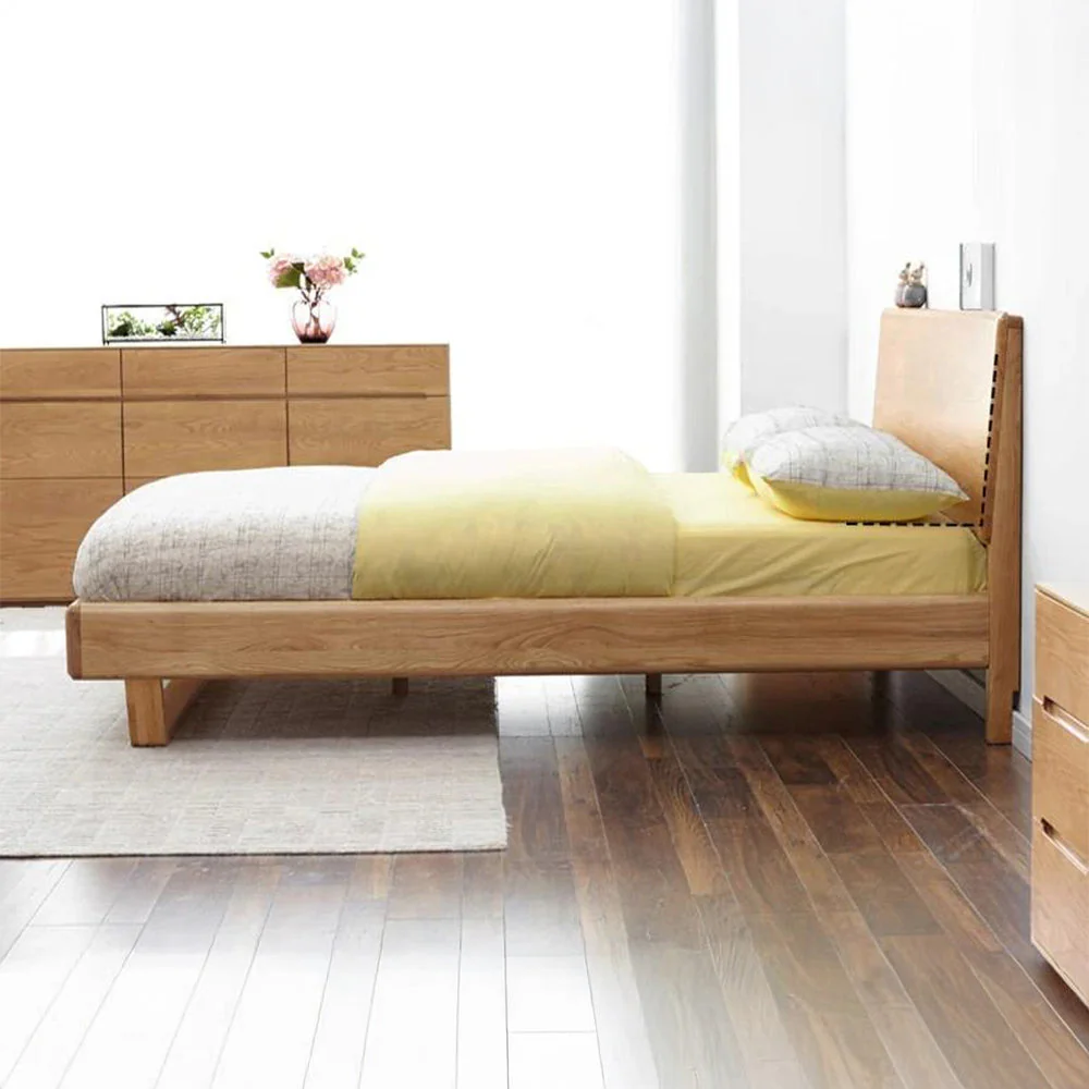Manchester Natural Solid Oak Bed Frame - Image 3