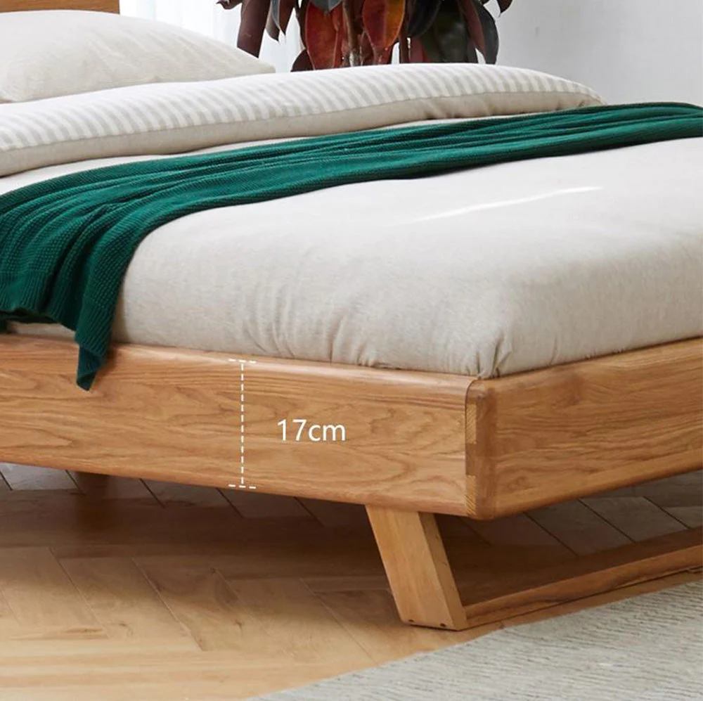 Manchester Natural Solid Oak Bed Frame - Image 8