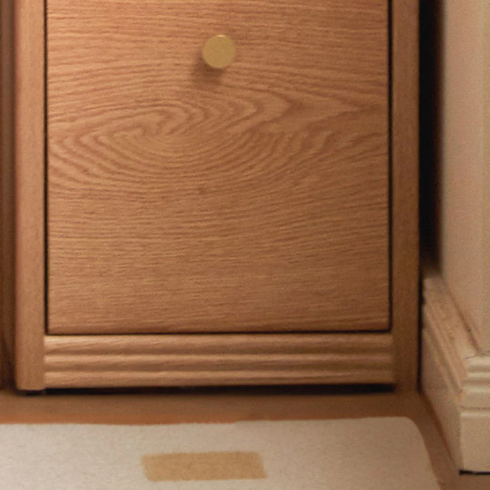 Marradi Natural Solid Oak Slim Bookcase - Image 7