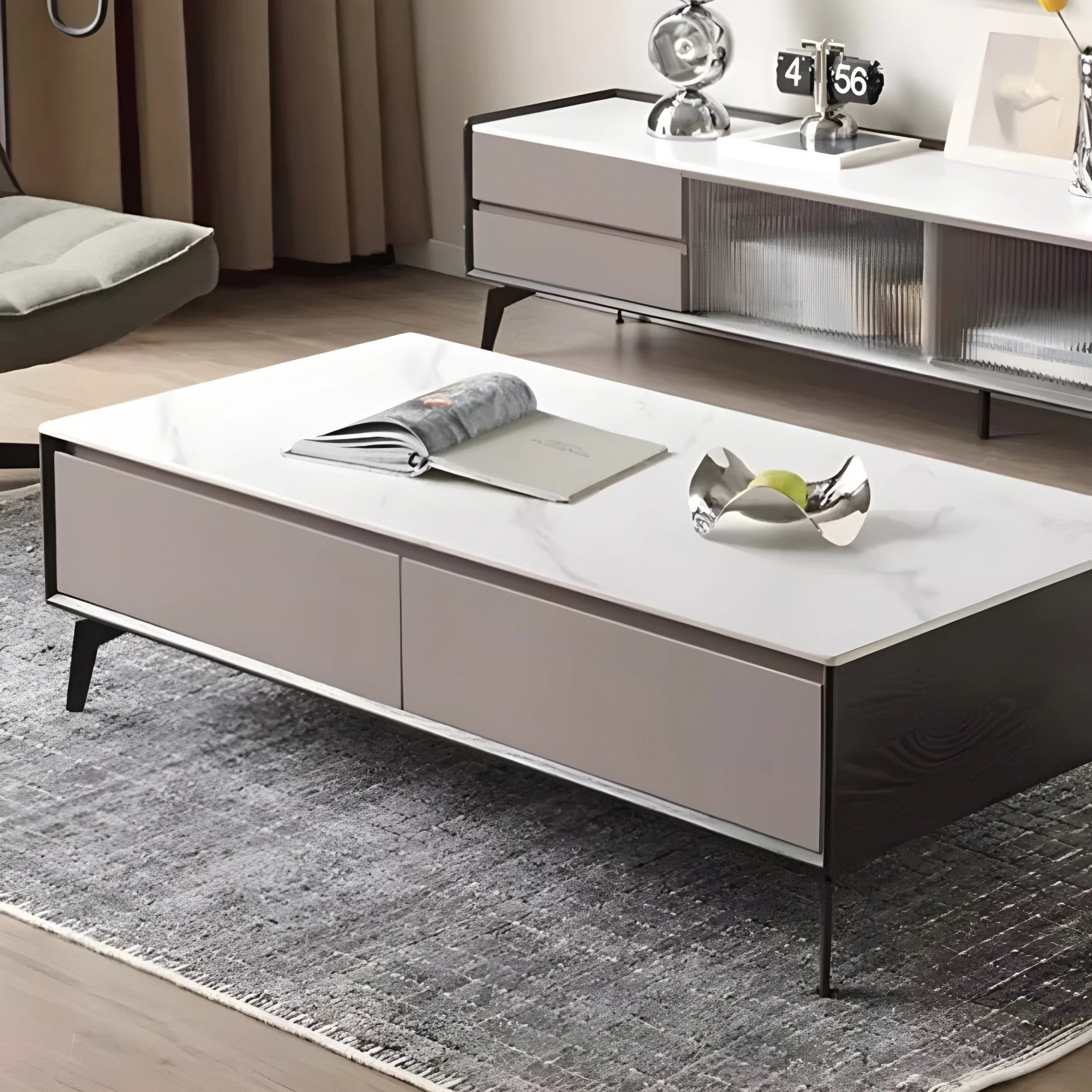 Marsta Solid Oak Coffee Table - Image 3