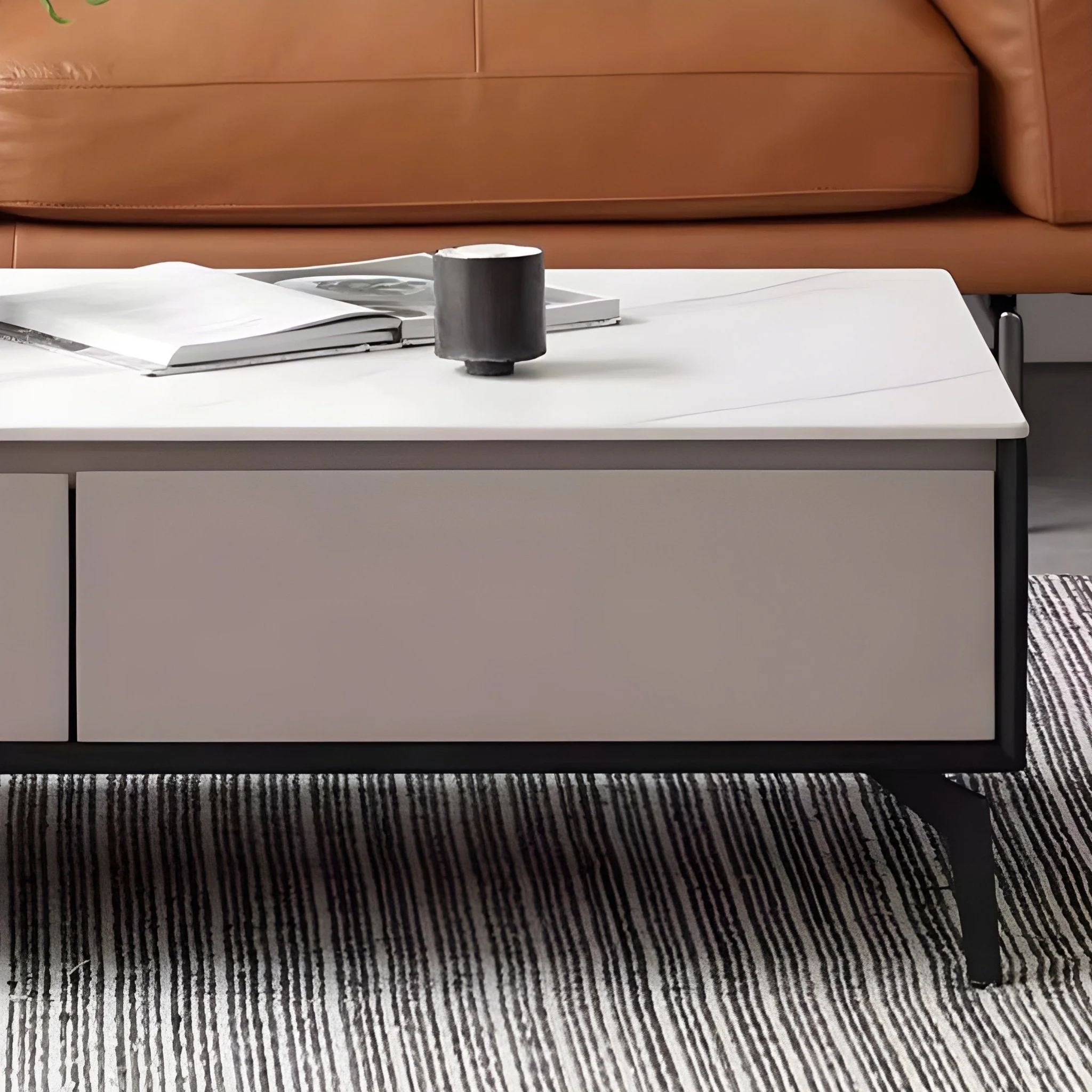 Marsta Solid Oak Coffee Table - Image 5