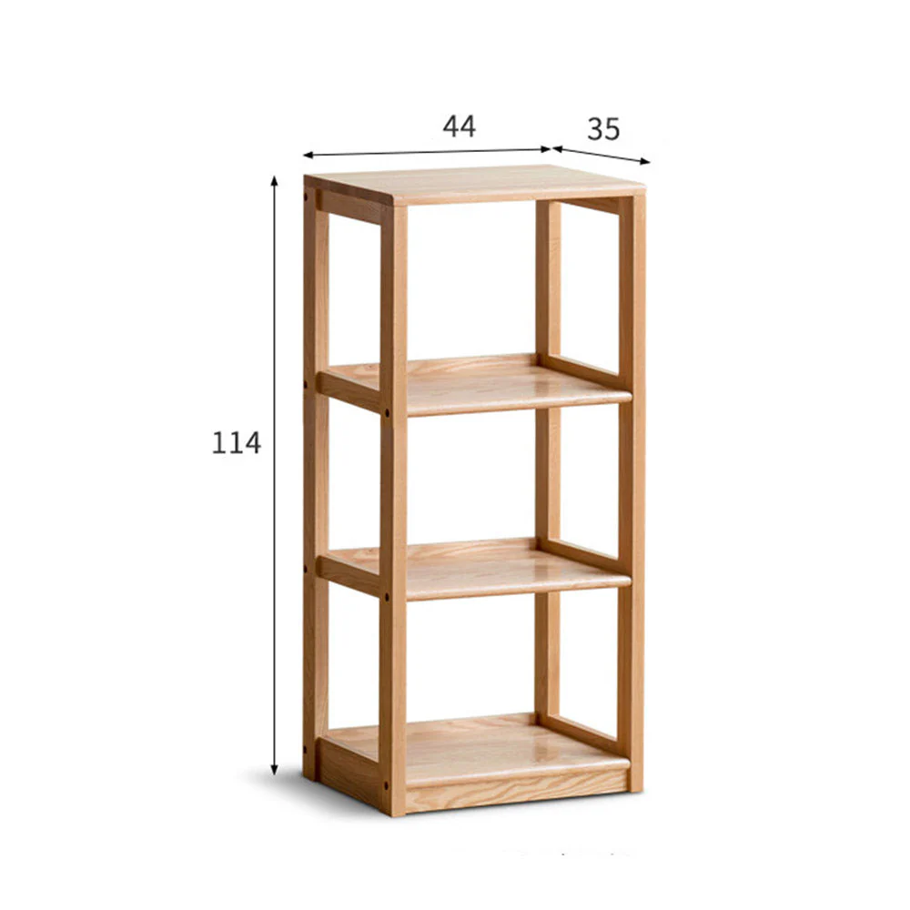 Medolla Natural Solid Oak Storage Shelf - Image 7