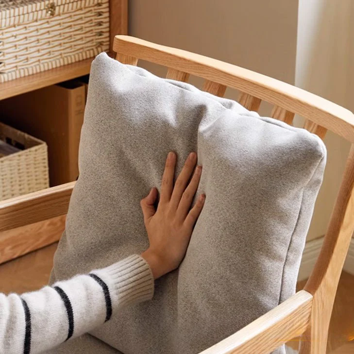 Metz Natural Solid Oak Leisure Chair - Image 3