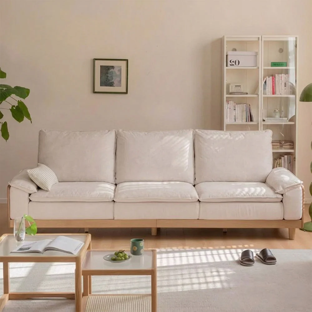 Milena Natural Solid Ash Sofa - Image 2