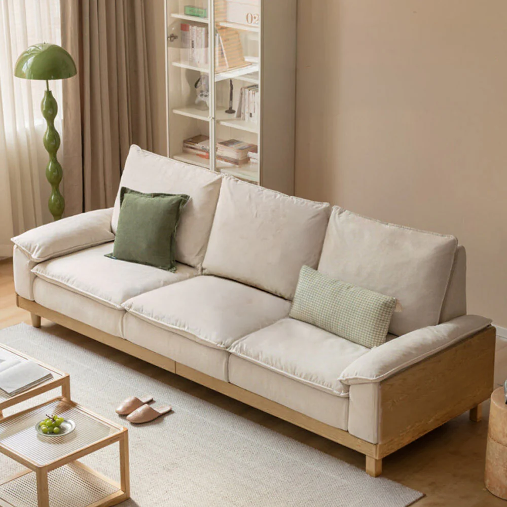 Milena Natural Solid Ash Sofa - Image 4