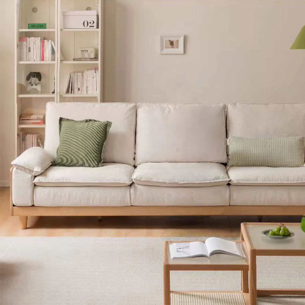 Milena Natural Solid Ash Sofa - Image 5