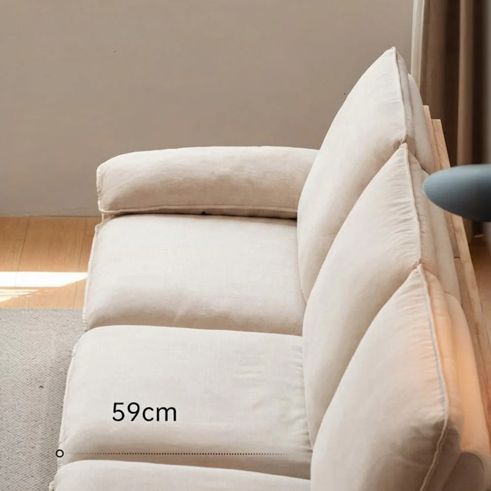 Milena Natural Solid Oak Sofa - Image 6