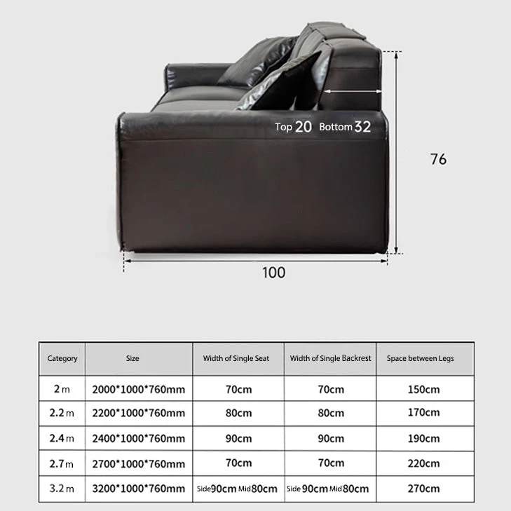 Mionden Genuine Leather Sofa - Image 8