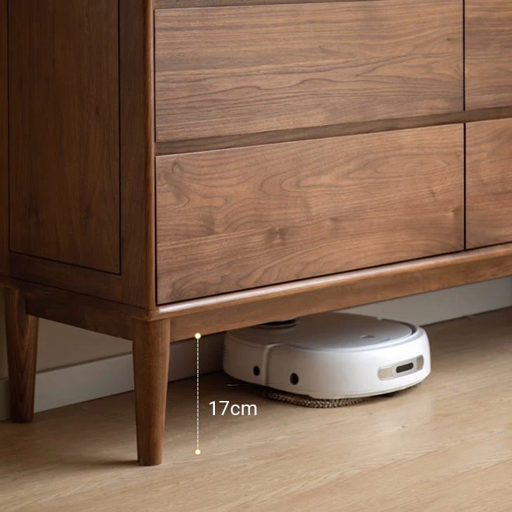 Mocha Solid Walnut 3+4 Chest of Drawers - Image 9