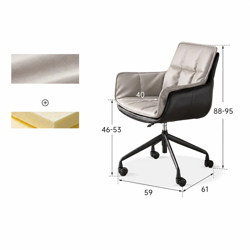 Nalles Swivel Office Chair - Image 11