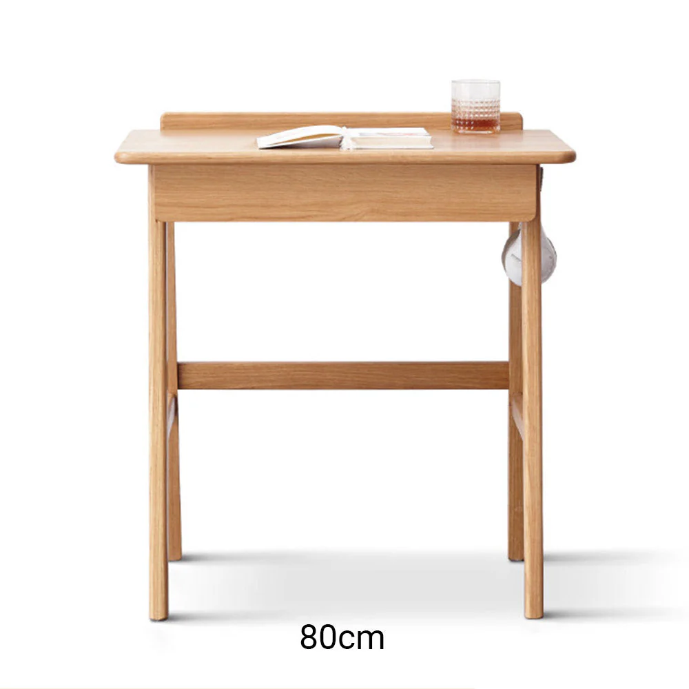 Narbonne Natural Solid Oak Office Desk - Image 10