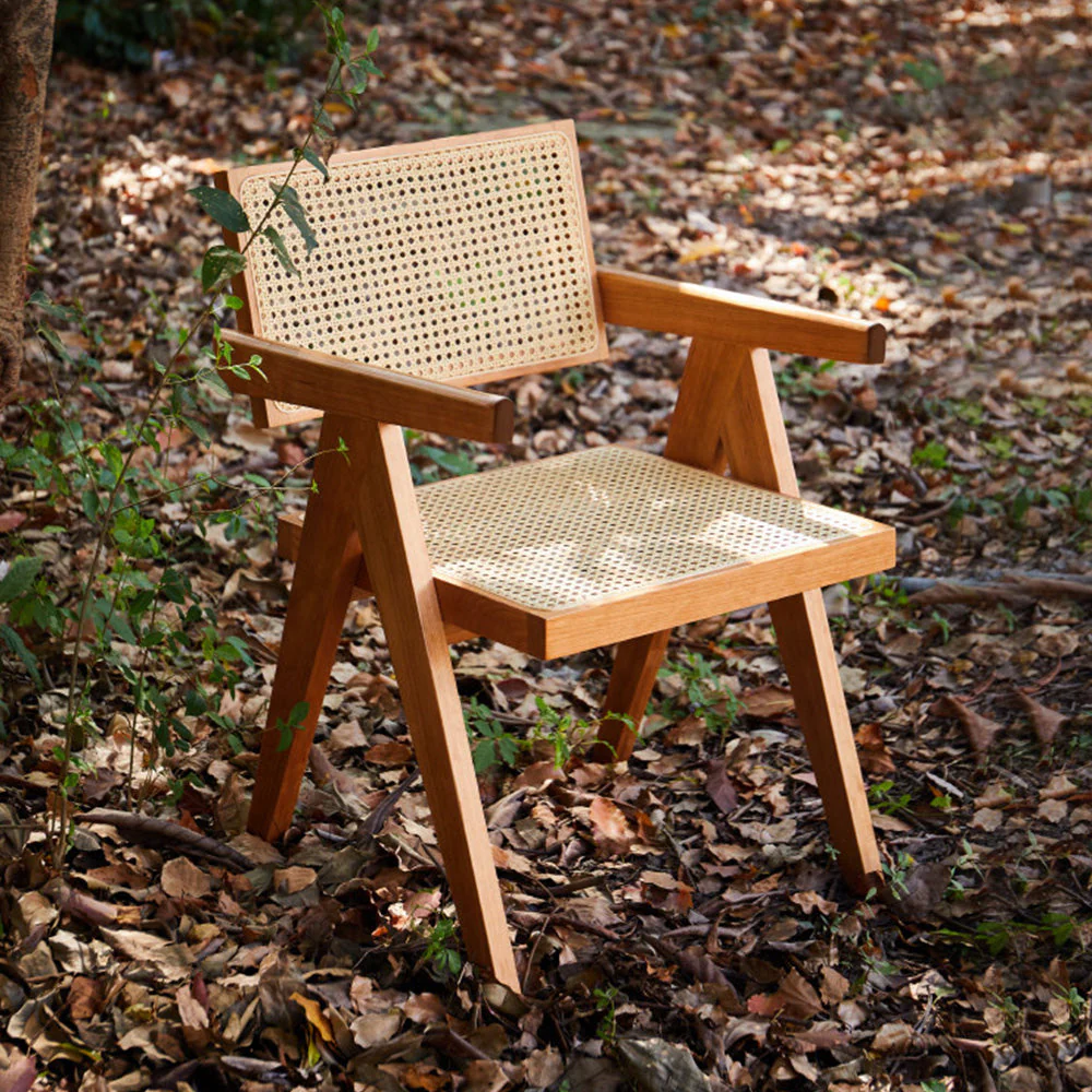 Nordic Natural Solid Cherry Designer Chair - Image 3