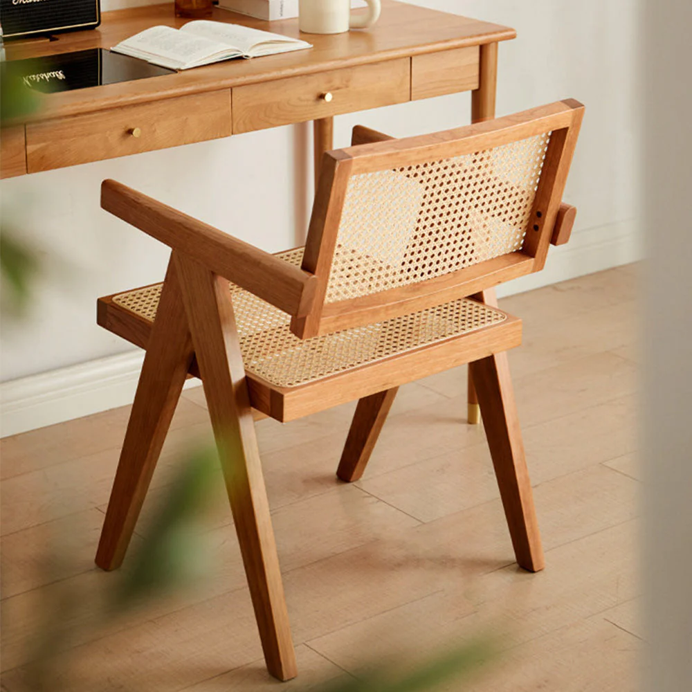 Nordic Natural Solid Cherry Designer Chair - Image 5