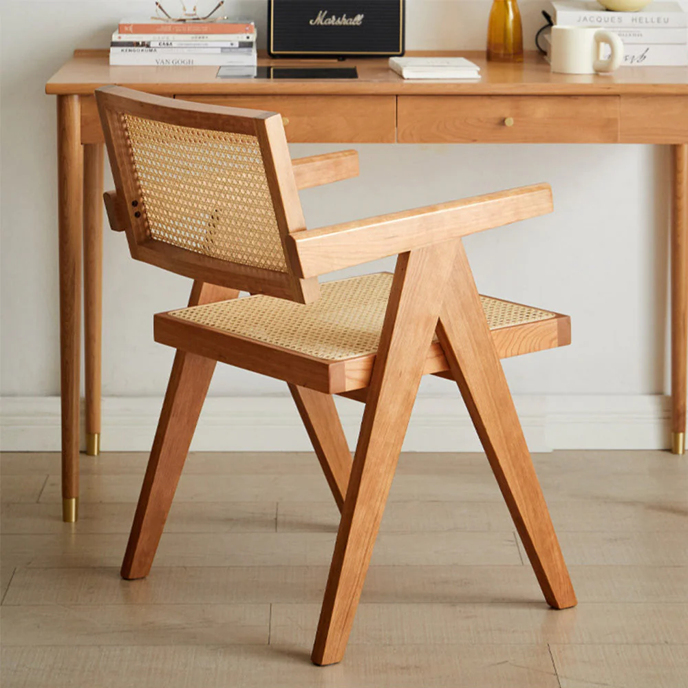 Nordic Natural Solid Cherry Designer Chair - Image 6