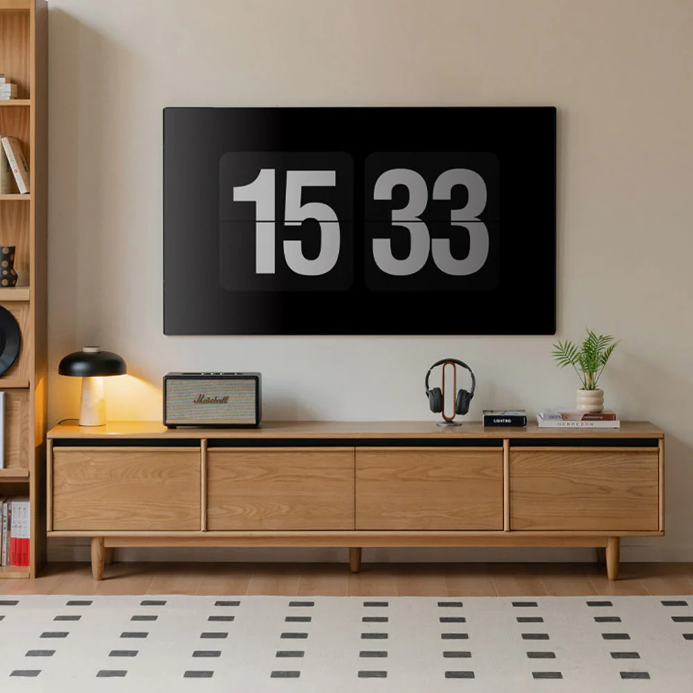 Novara Natural Solid Ash Entertainment Unit