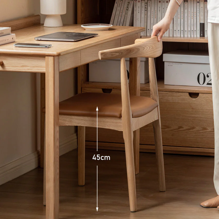 Oscar Natural Solid Ash Dining Chair - Image 4