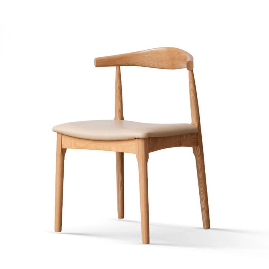 Oscar Natural Solid Ash Dining Chair - Image 7