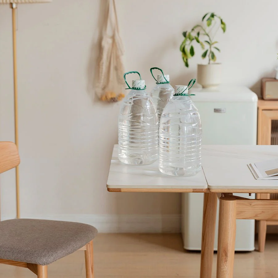 Oslo Natural Oak Extending Dining Table with Ceramic Top - Image 5