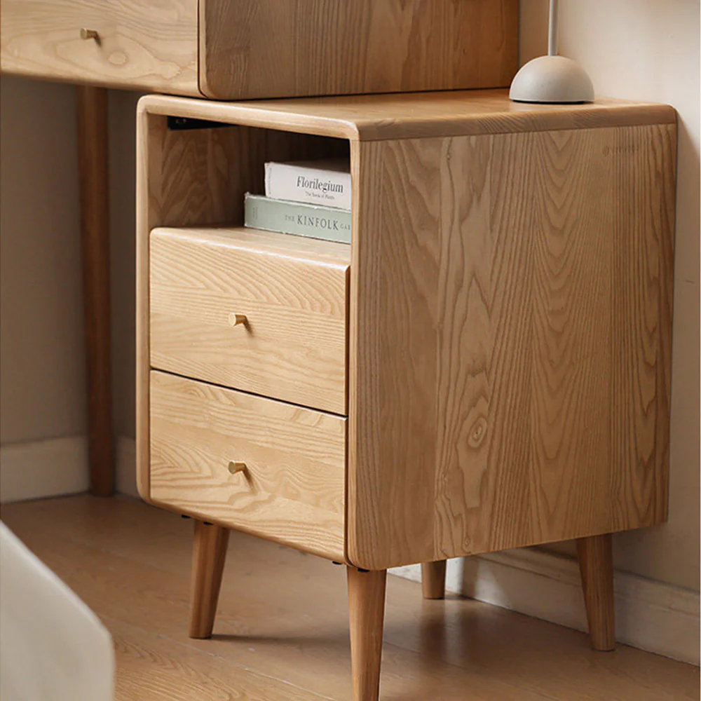 Oslo Natural Solid Ash Dressing Table - Image 7