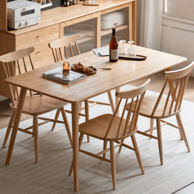 Oslo Natural Solid Oak Dining Table