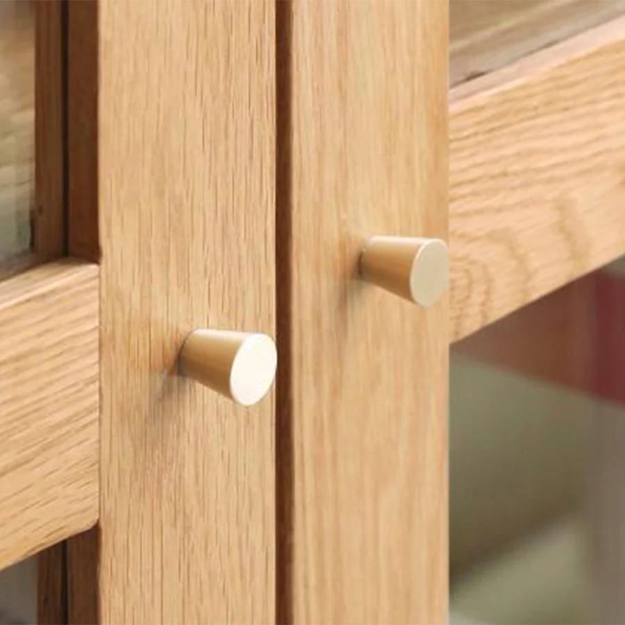 Oslo Natural Solid Oak Display Bookcase Cabinet - Image 4
