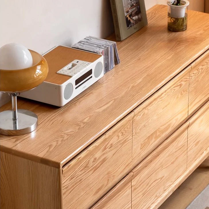 Pello Natural Solid Oak Lowboy Drawers - Image 4