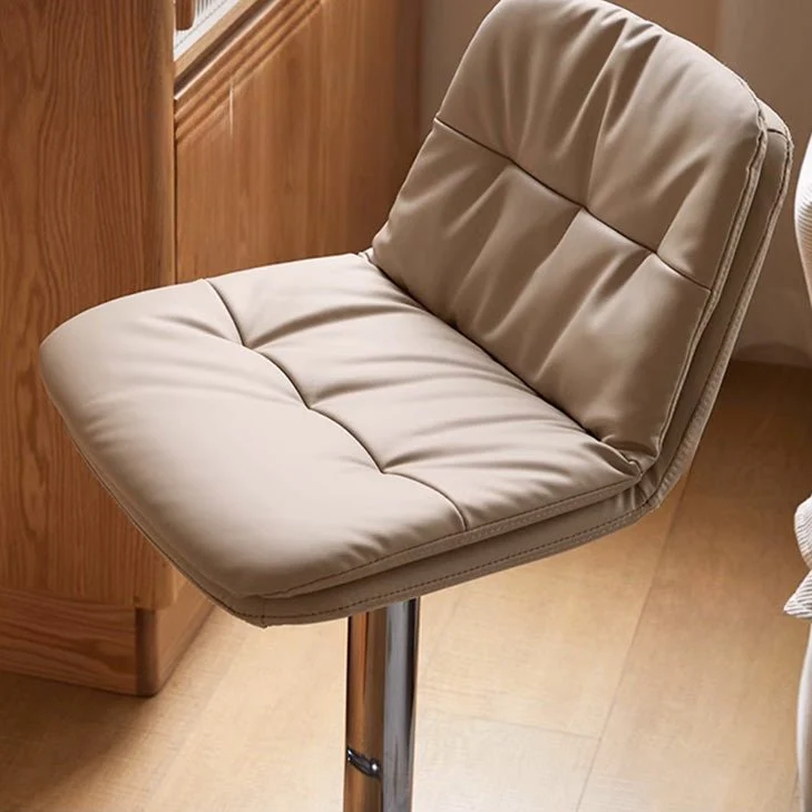 Polle Silicone Leather Height Adjustable Bar Stool - Image 5