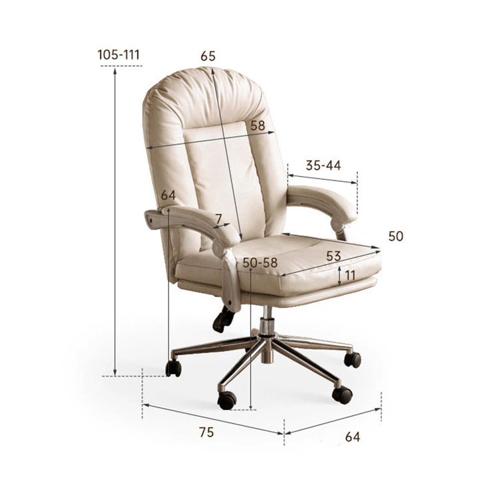 Prato Study Office Chair - Image 8