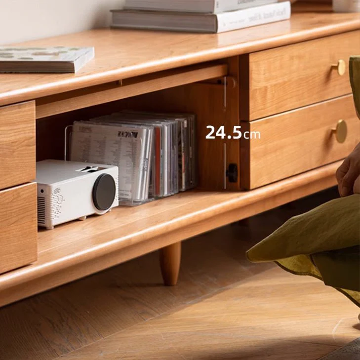 Prunus Solid Cherry Entertainment Unit - Image 5