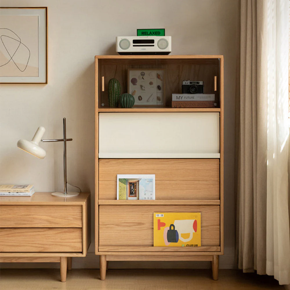 Ravenna Solid Oak Side Cabinet - Image 2