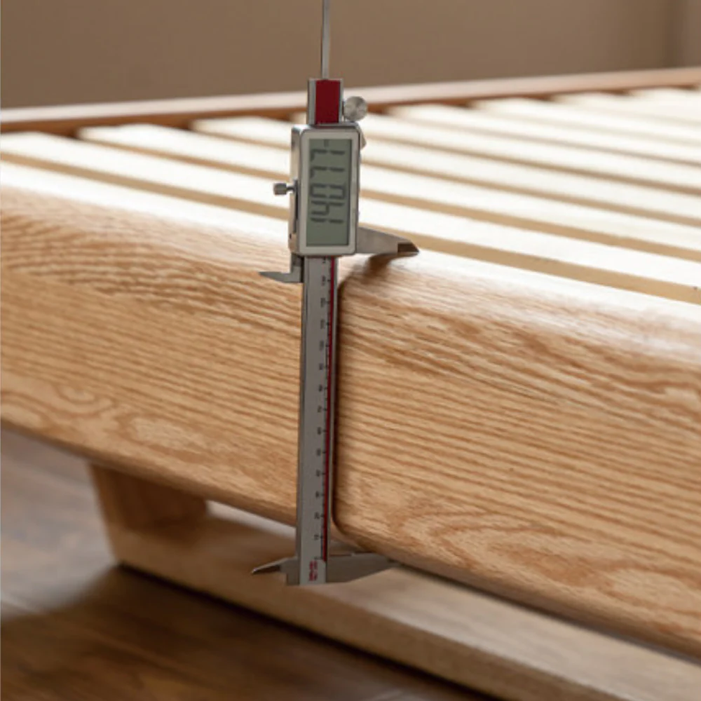Rometta Natural Solid Oak Bed Frame - Image 8